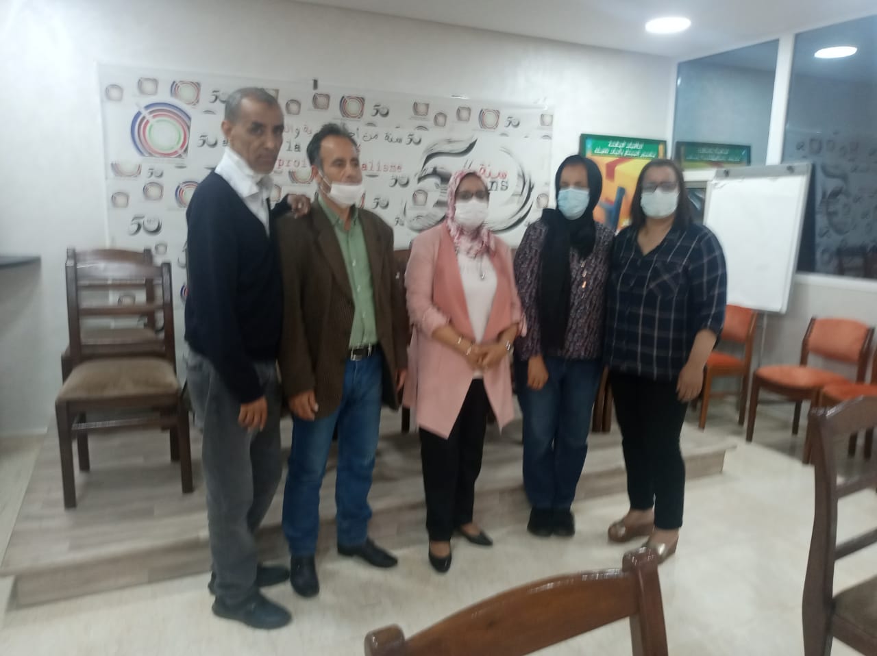 تجديد المكتب النقابي لجريدة الحركة